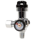 Riduttore di pressione con valvola UNI per bombole da 2-3 litri - 0/12 lt. minuto