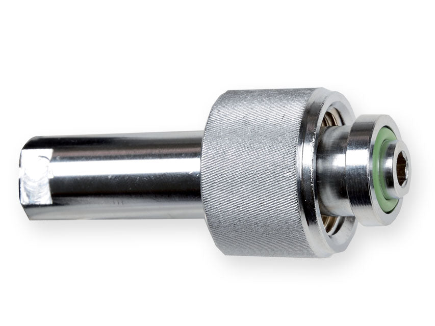 Riduttore di pressione DIN ad alta pressione con umidificatore e valvola - 0/15 lt. minuto