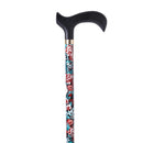 Bastone in alluminio regolabile BRIO RP169-1 - Fantasia fiori