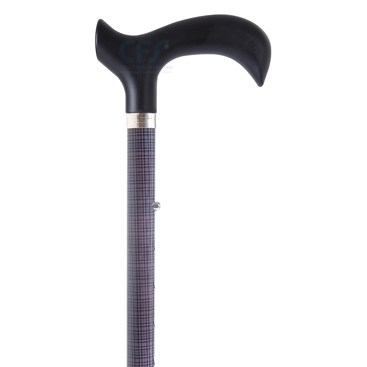 Bastone in alluminio regolabile BRIO RP169-7 - Fantasia quadretti