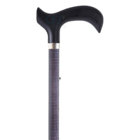 Bastone in alluminio regolabile BRIO RP169-7 - Fantasia quadretti