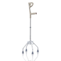 Quadripode a base larga con appoggio antibrachiale BRIO RP722