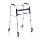 Deambulatore pieghevole RP733 - 4 ruote piroettanti