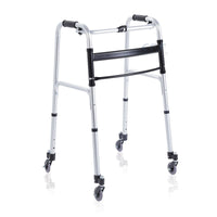 Deambulatore pieghevole RP733 - 4 ruote piroettanti