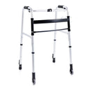 Deambulatore pieghevole RP737 - 2 puntali e 2 ruote fisse