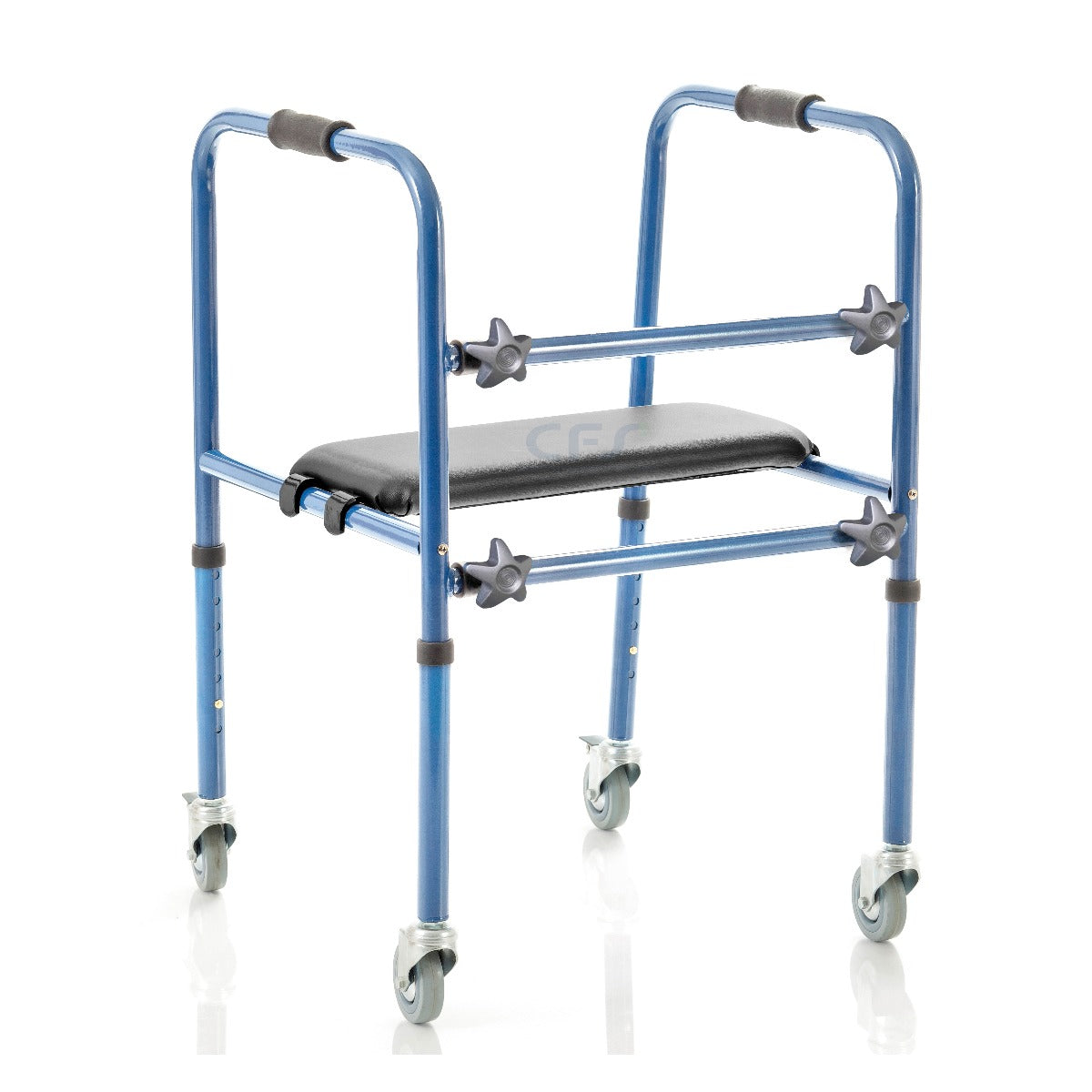 Deambulatore smontabile RP748 - 4 ruote piroettanti