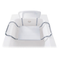 Sedile da vasca in Moplen con schienale ONDA RS925