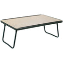 Tavolino servipranzo con gambe pieghevoli RS988N - Naturale