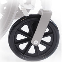 Ruota anteriore piroettante RSR206 per sedia RS941 (paio)