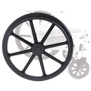 Ruota posteriore RSR207 per sedia RS941 (paio)