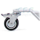 Ruota con freno per sollevamalati