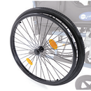 Ruote posteriore in PU CPR769 per carrozzine ARDEA Helios CP770 e CP780 (coppia)