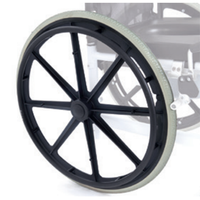 Ruota posteriore RSR831 per sedia RS847 e RH840