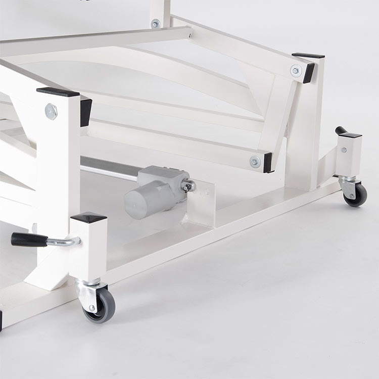 Serie di 4 ruote per lettini BOBATH a doppia leva