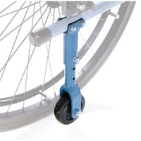 Ruote passaggi stretti/ascensore CPR745 per carrozzina ARDEA Helios CP780 (coppia)