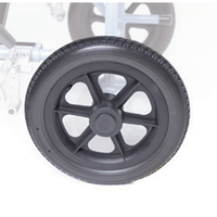 Ruote posteriori in PU CPR771 per carrozzine ARDEA Helios CP775 e CP787 (coppia)