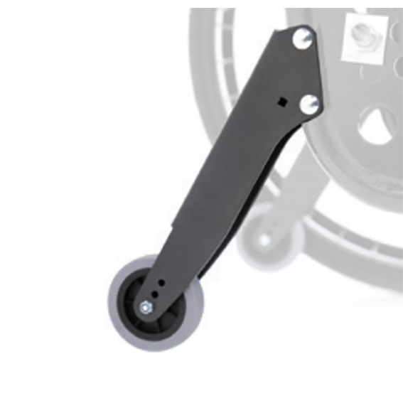 Ruotine antiribaltamento CLA220 per carrozzina ARDEA ATMOS (coppia)