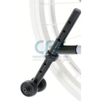 Ruotini antiribaltamento CPR721 per carrozzina ARDEA Helios CP740 (coppia)