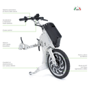Ruotino elettrico per disabili TIBODA 750W - TB075
