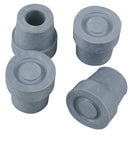 Puntale in gomma per quadripode - Base stretta (Conf. 4 pz.)