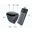 Saturimetro da dito indossabile VIATOM O2Ring con Wireless remoto - Adulti