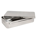 Scatola in acciaio Inox 30x15x 6cm - con manici