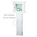 Piedistallo in metallo per Teca mod. VISIO