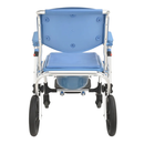 Sedia comoda GIMA KDB-699 - in alluminio e pieghevole con ruote