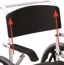 Sedia comoda ad autospinta ONDA RS847 - per doccia e bagno