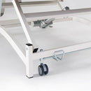 Serie di 4 ruote per lettini elettrici Fisiotech - Serie BOBATH