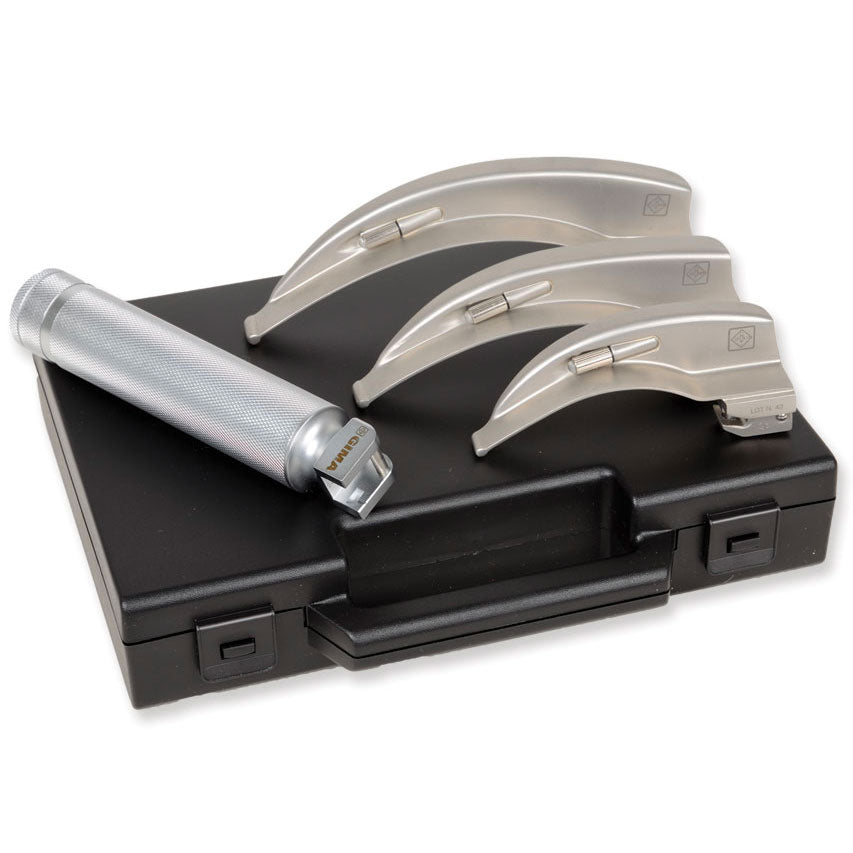 Set laringoscopio adulti con 3 lame Mc Intosh 2-3-4