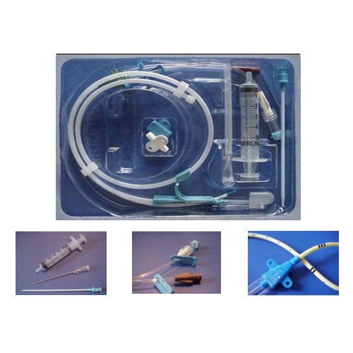 Set con catetere venoso centrale bilume FR 8 - 20 cm (conf. 20 pz.)