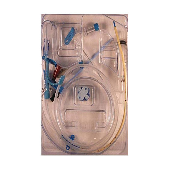 Set con catetere venoso centrale quattro lumi FR 8 - 16 cm (conf. 10 pz.)