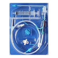 Set con catetere venoso centrale tre lumi FR 18 - 20 cm