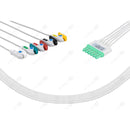 Set ECG 5 derivazioni DG5-90P-I - Compatibile Draeger
