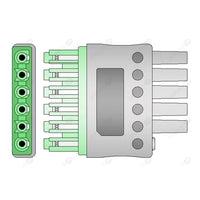 Set ECG 5 derivazioni DG5-90P-I - Compatibile Draeger