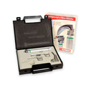 Set laringoscopio F.O. pediatrico Green GIMA con 2 lame Miller 0-1 e 1 lama Mc Intosh 0