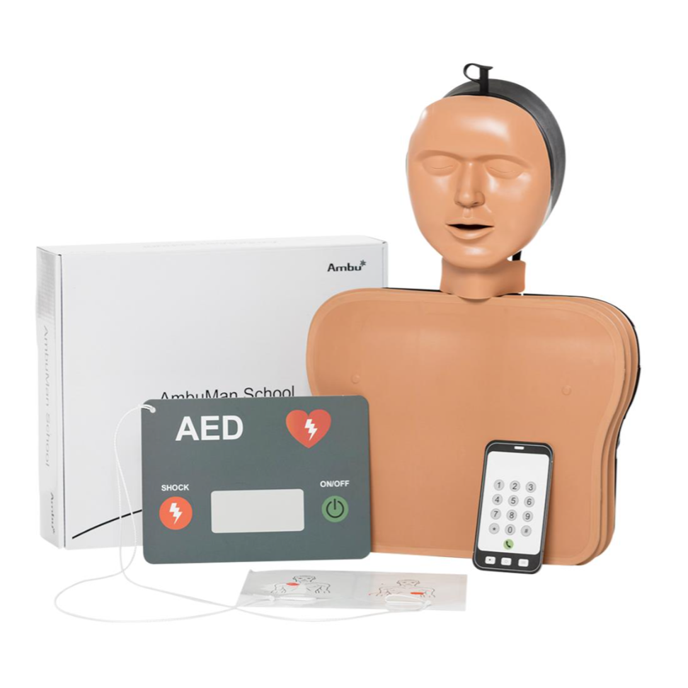 Set manichini RCP adulto Ambu Man School (Conf. 10 pz.)