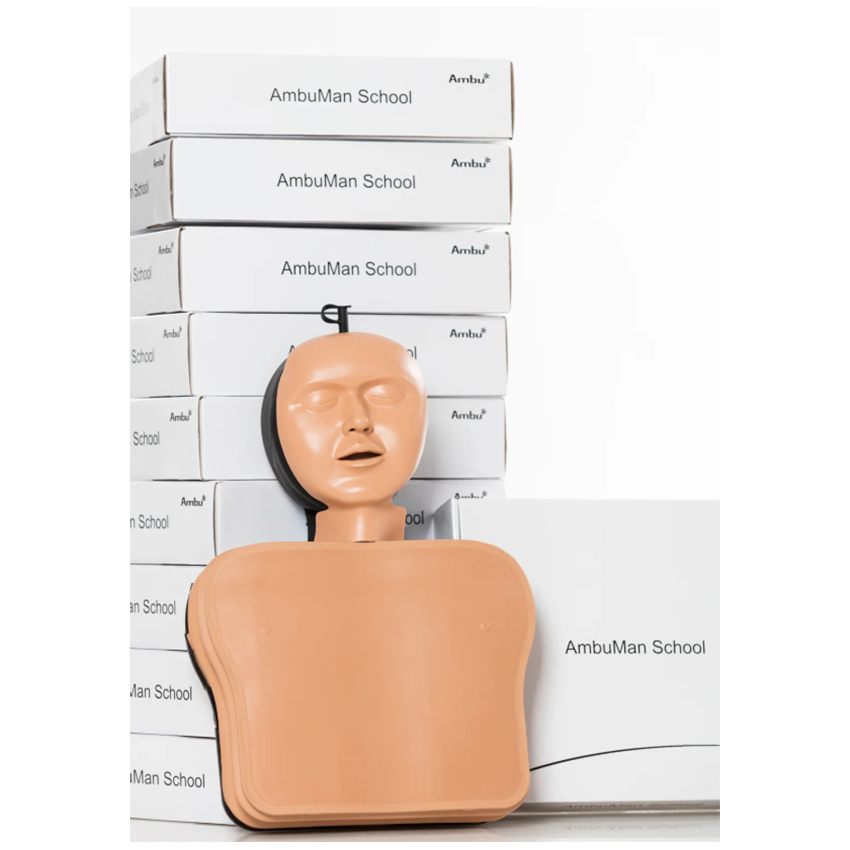 Set manichini RCP adulto Ambu Man School (Conf. 10 pz.)