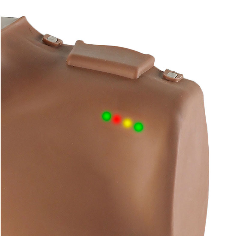 Set manichini RCP adulto Prestan Professional - con Feedback Monitor/Clicker (pelle scura)