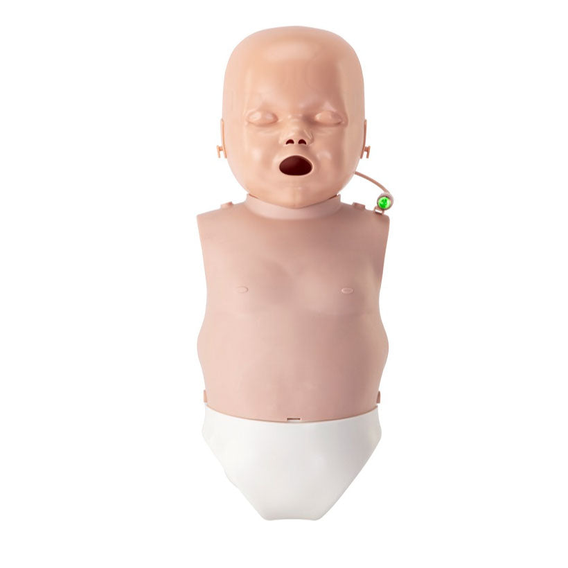 Set manichini RCP lattante Prestan Infant Ultralite Diversity - con Feedback Monitor/Clicker (2 pelle chiara e 2 pelle scura)