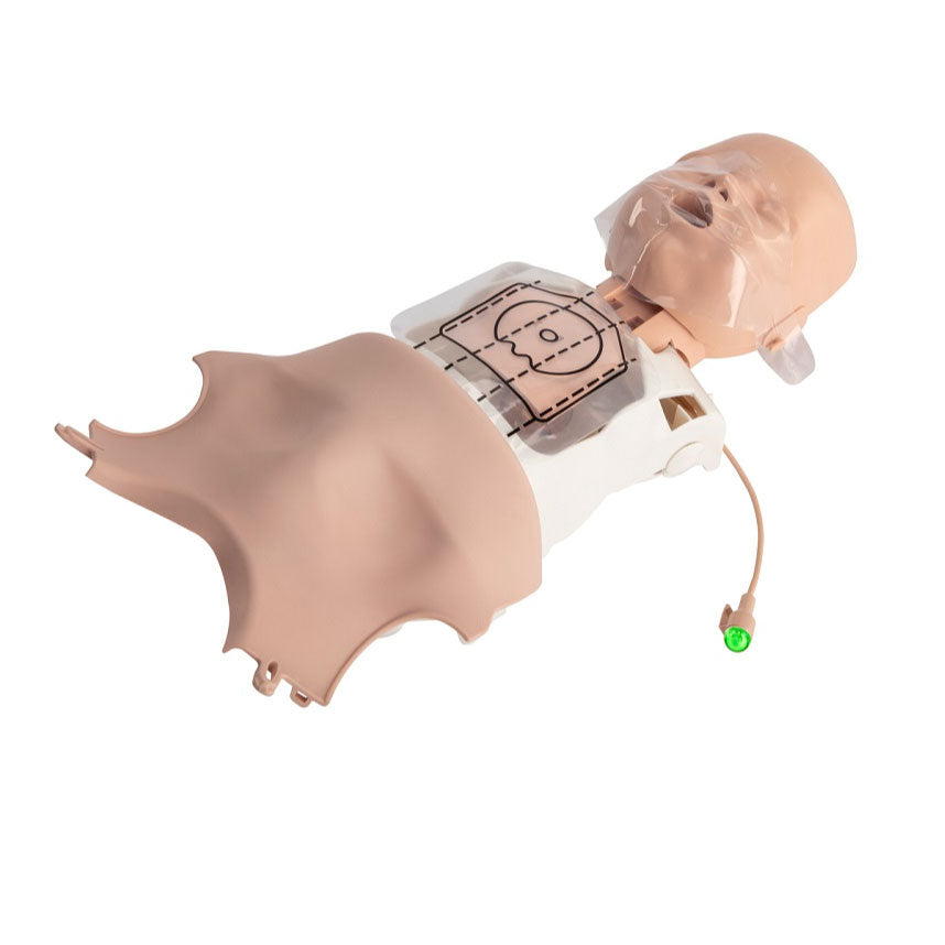 Set manichini RCP lattante Prestan Infant Ultralite Diversity - con Feedback Monitor/Clicker (2 pelle chiara e 2 pelle scura)