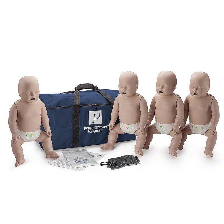 Set manichini RCP neonatale Prestan Professional Infant - con Feedback Monitor/Clicker (pelle chiara)
