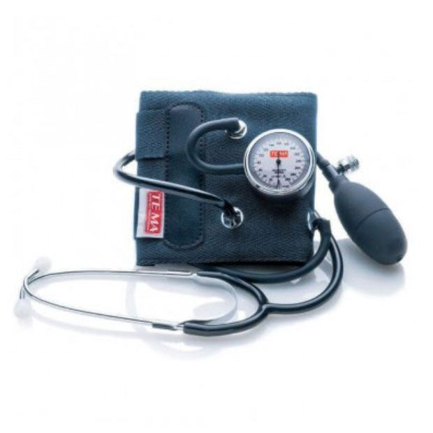 Sfigmomanometro aneroide con fonendoscopio TEMA A