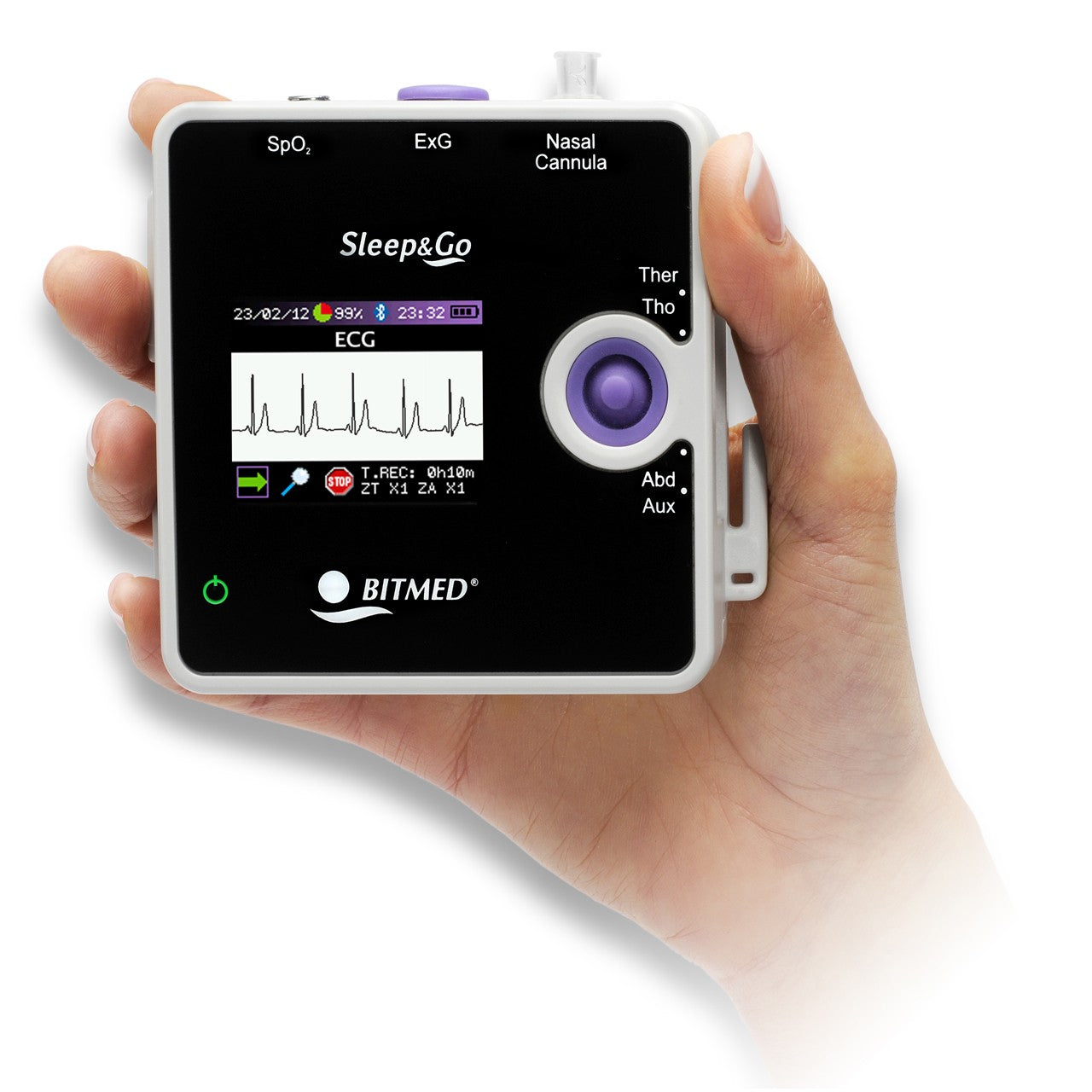 Poligrafo Cardiorespiratorio Sleep&Go A + Software BITMEDLab