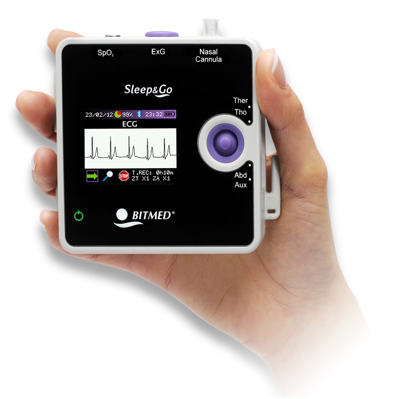 Poligrafo Cardiorespiratorio Sleep&Go B + Software BITMEDLab