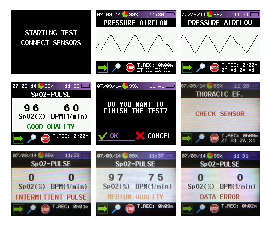 Poligrafo Cardiorespiratorio Sleep&Go B + Software BITMEDLab