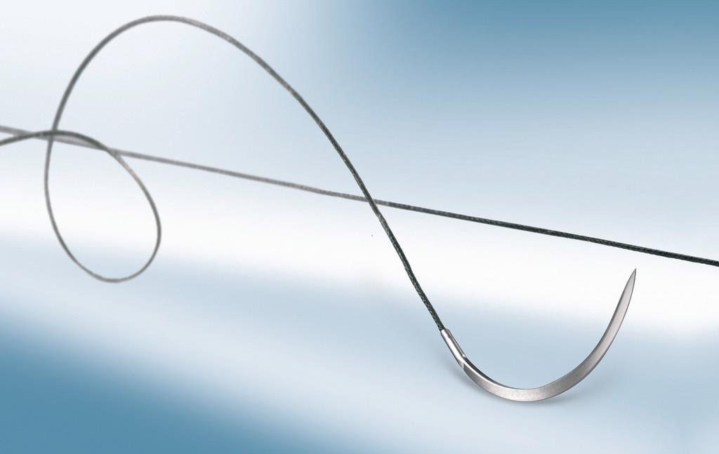 Silkam suture non assorbibili in seta, ago 3/8 19mm, USP 3/0 - filo nero 45cm (conf. 36 pz.)