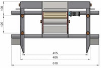Sistema di fissaggio per sedia/scendi scale/monta scale MF
