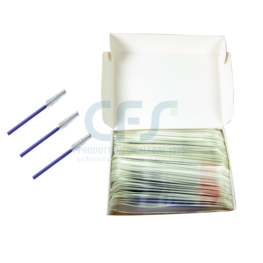 Spazzolino Endocervicale GIMA BRUSH B - sterile (conf. 100 pz.)